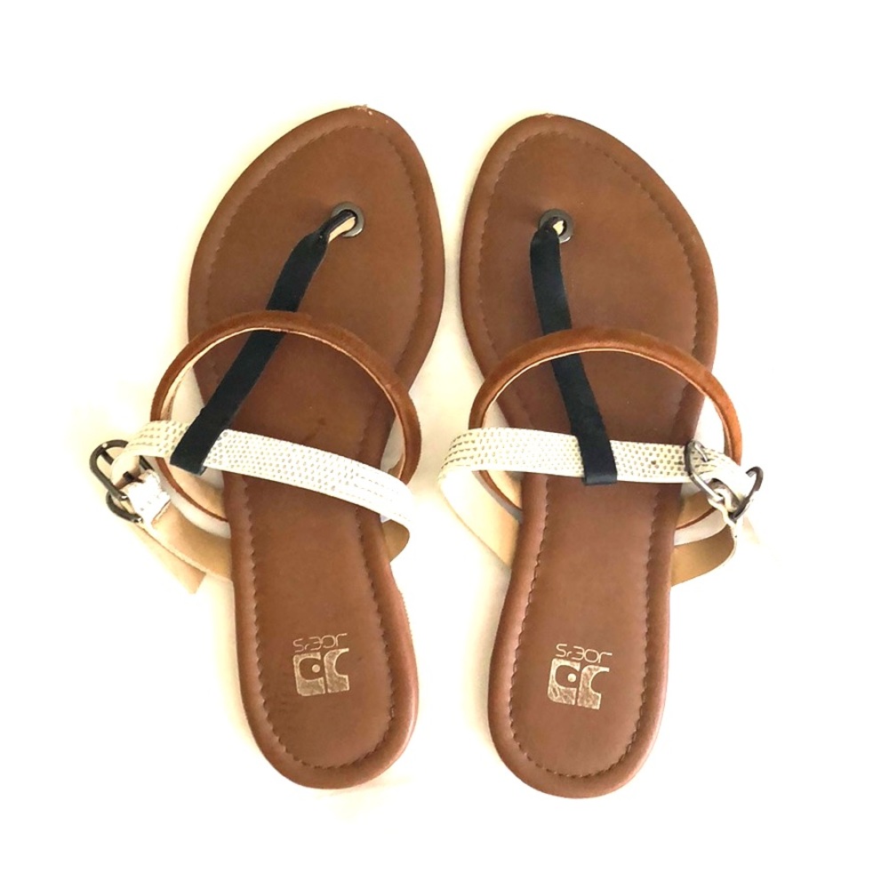 Joe’s multi-colored sandal